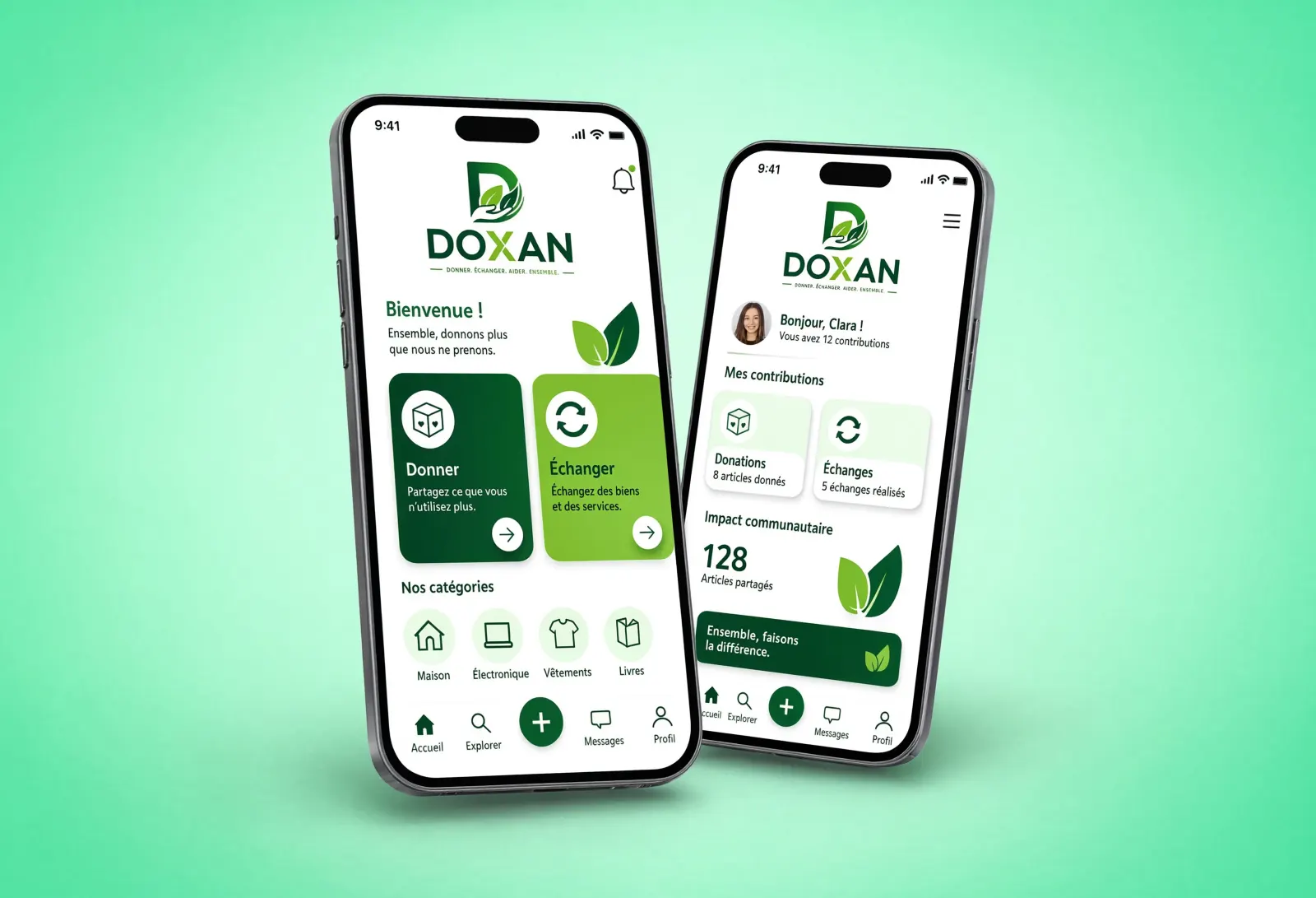 IDENTITÉ ET BRANDING DE DOXAN